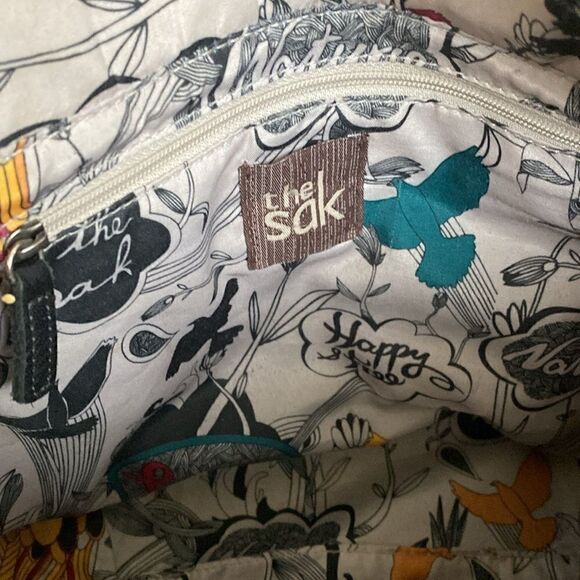 The Sak Black Leather Tote Bag - Picture 13 of 14